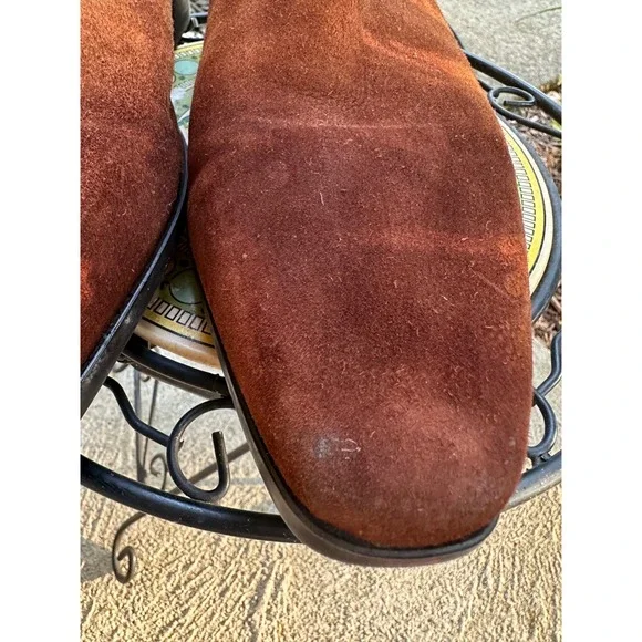 Magnanni Brown Boots Suede Leather Ankle Dress Boots‎ Brown Size 8M